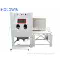 High quality mould sandblasting machine with turntable dust collector
